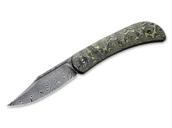 Appalachian Drifter Damascus G10 Cf Yellow