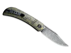 Appalachian Drifter Damascus G10 Cf Yellow