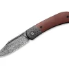 Appalachian Drifter Ii Damascus G10 Burgundy