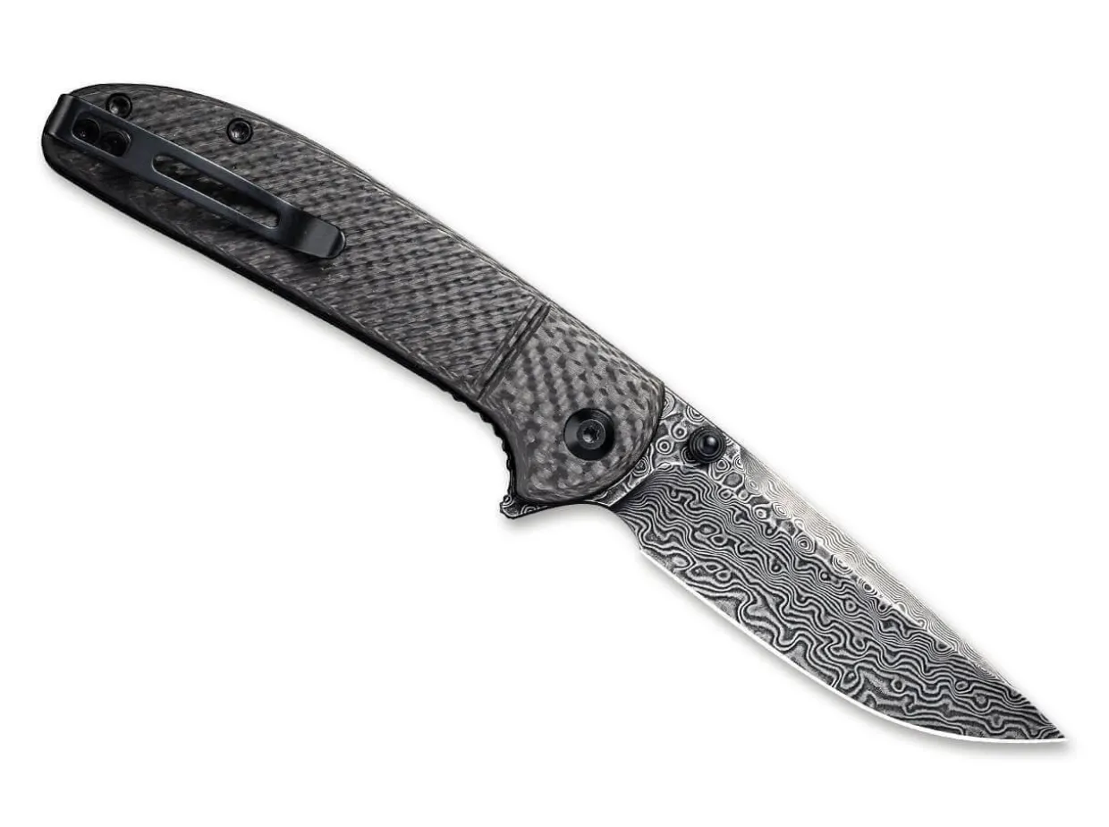 Badlands Vagabonds Damascus Carbon Black