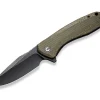Baklash Coarse Micarta Green