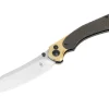Clairvoyant 154Cm Brass Micarta Black