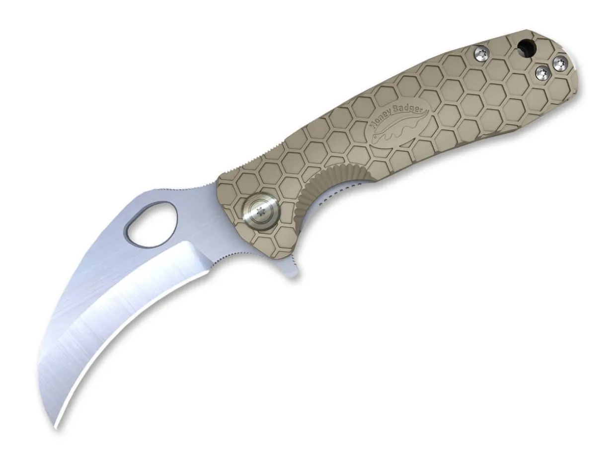 Claw Small Tan Plain