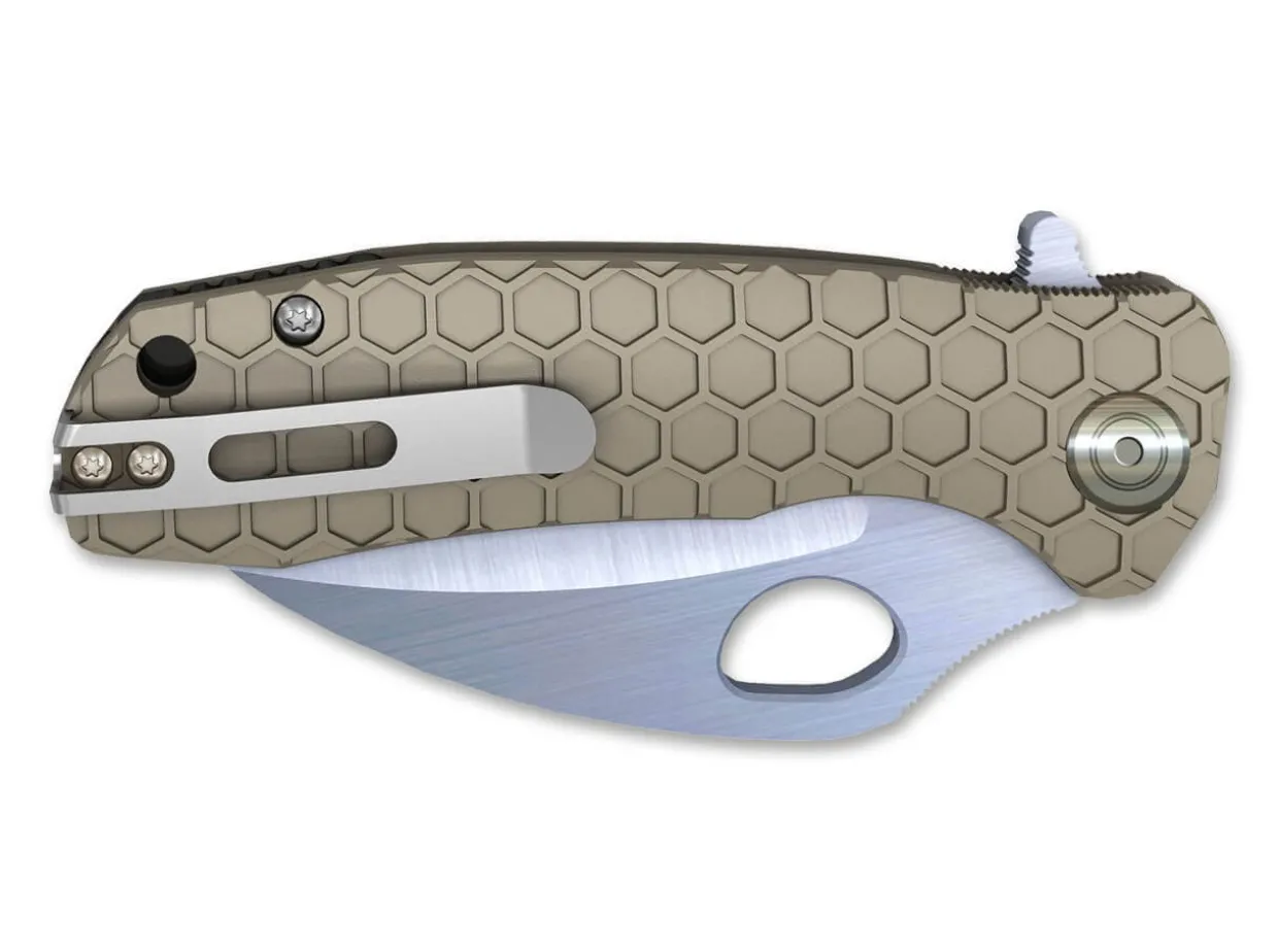 Claw Small Tan Plain