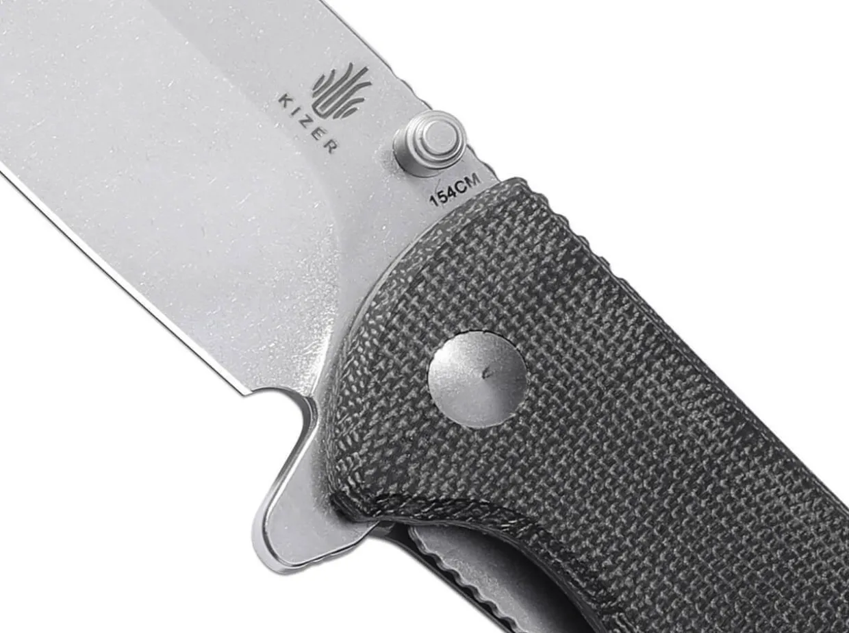 Coniferous V Micarta Black