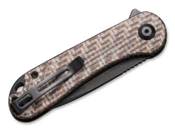 Elementum Micarta Brown Tanto