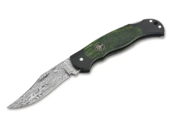 Junior Scout Lightweight Curly Birch Green Damascus