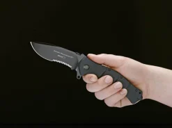 Kal-101 Black Serrated