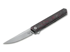 Kwaiken Flipper Red Marble Carbon