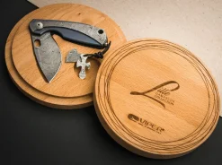 Lille Damasteel Blue