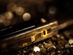 Merlin Damascus Masterpiece Gold