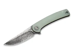 Mini Asticus Natural G10 Damascus