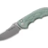 Moon Micarta Green
