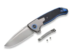Press Check Titanium G10 Black Blue Dp