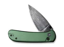 Qubit Aluminum Green Damascus