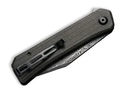 Relic Damascus Micarta Green