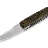 Silver Sport Knife Fat Carbon Black & Gold