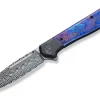 Soothsayer Damascus Purple Timascus