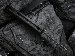 Synergy 3 Damascus G10 Cf Black Tanto