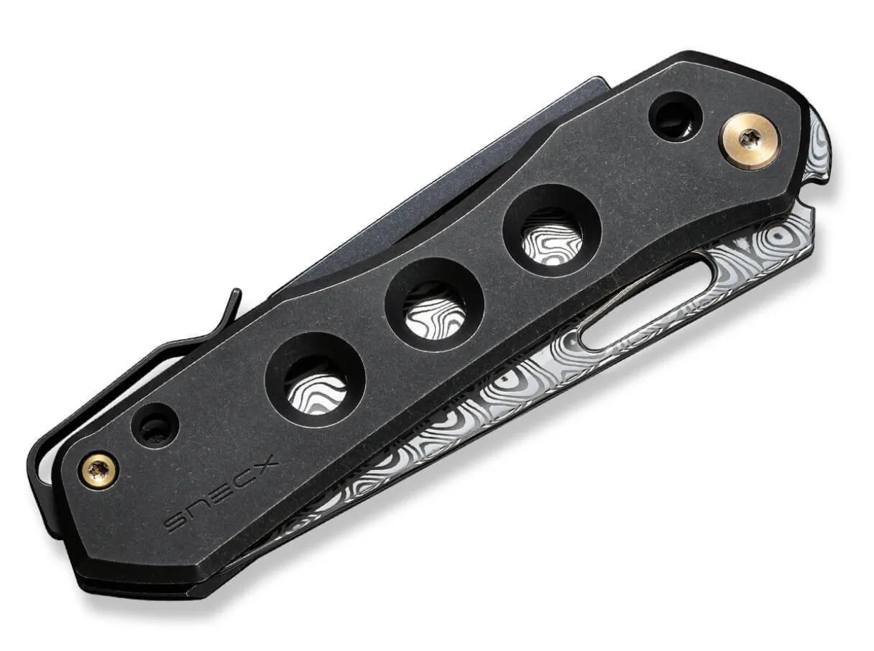 Vision R Titanium Black Damascus